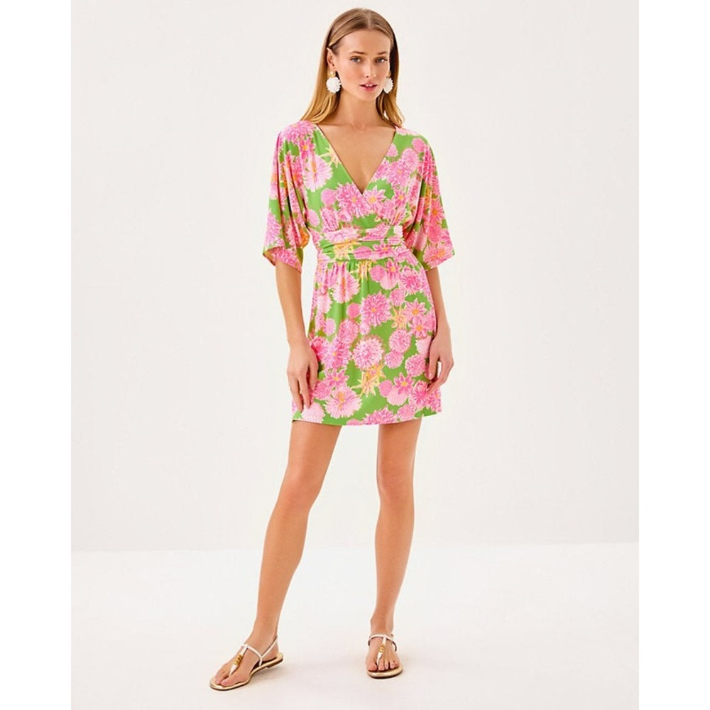 Lilly Pulitzer Parigi Knit Skort Romper Multi seaside Garden XXL NWT